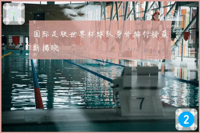 国际足联世界杯球队身价排行榜最新揭晓